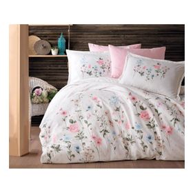 Clasy Palitra V1 Pudra Tek Kişilik 160x220 cm Nevresim Takımı