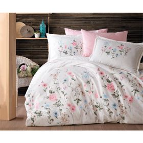 Clasy Palitra V1 Pudra Tek Kişilik 160x220 cm Nevresim Takımı