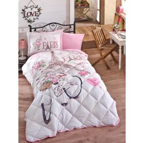 Clasy Paris Love Ranforce Tek Kişilik Uyku Seti
