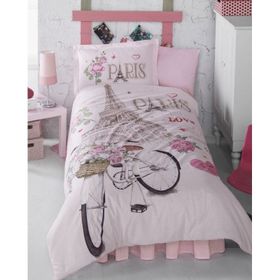 Clasy Paris Love Ranforce Tek Kişilik Uyku Seti