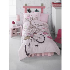 Clasy Paris Love Ranforce Tek Kişilik Uyku Seti