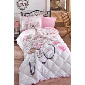 Clasy Paris Love Ranforce Tek Kişilik Uyku Seti