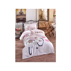 Clasy Paris Love Tek Kişilik Genç Nevresim Takımı