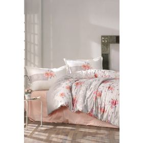 Clasy Pembe Çift Kişilik 200 x 220 cm Nevresim Takımı