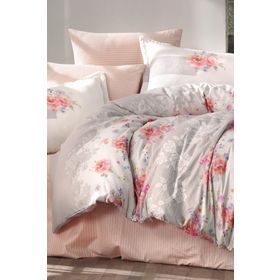 Clasy Pembe Çift Kişilik 200 x 220 cm Nevresim Takımı
