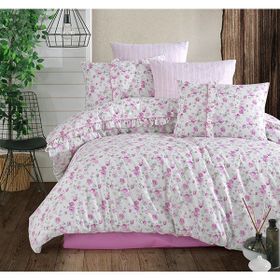 Clasy Pembe Çift Kişilik 200 x 220 cm Nevresim Takımı
