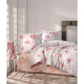 Clasy Pembe Tek Kişilik 160 x 220 cm Nevresim Takımı