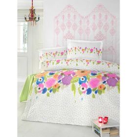 Clasy Pembe Tek Kişilik 160 x 220 cm Nevresim Takımı