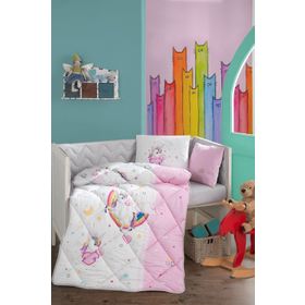 Clasy Pony Ranforce V1 Pembe Bebek Yorgan