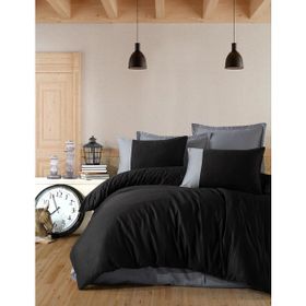 Clasy Pure V1 Siyah Butik Tek Kişilik Nevresim Takımı