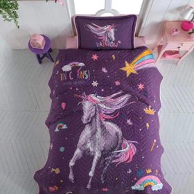 Clasy Rainbow Ranforce Tek Kişilik Yatak Örtüsü