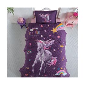 Clasy Rainbow Ranforce Tek Kişilik Yatak Örtüsü