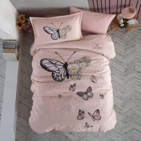 Clasy Ranforce 160x220 cm Daisy Love Somon Tek Kişilik Nevresim Takımı
