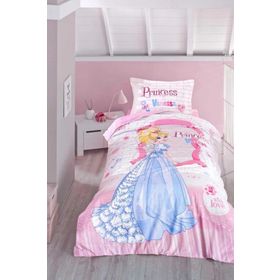 Clasy Ranforce 160x220 cm Vanessa Pembe Tek Kişilik Nevresim Takımı
