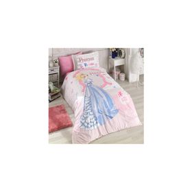 Clasy Ranforce 160x220 cm Vanessa Pembe Tek Kişilik Nevresim Takımı