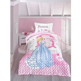 Clasy Ranforce 160x220 cm Vanessa Pembe Tek Kişilik Nevresim Takımı