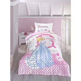 Clasy Ranforce 160x220 cm Vanessa Pembe Tek Kişilik Nevresim Takımı
