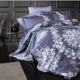 Clasy Ranforce 200x220 cm Melrose Gri Çift Kişilik Nevresim Takımı