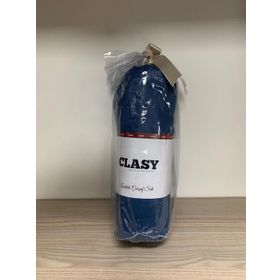 Clasy Ranforce Lastikli 100x200 cm Koyu Lacivert Tek Kişilik Çarşaf Seti