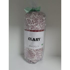 Clasy Ranforce Lastikli Lila Tek Kişilik Çarşaf Seti