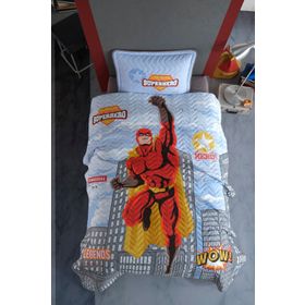 Clasy Ranforce%100 Pamuk Tek Kişilik Yatak Örtüsü Seti