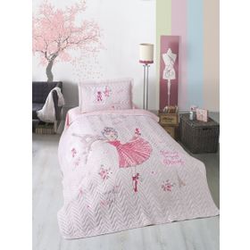 Clasy Romantic Girl Tek Kişilik Yatak Örtüsü Takımı