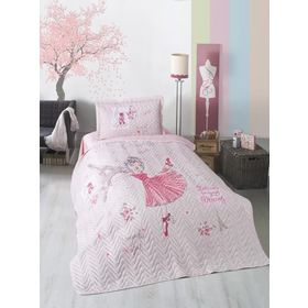 Clasy Romantic V1 Tek Kişilik Yatak Örtüsü