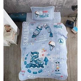 Clasy Skyland Tek Kişilik Yatak Örtüsü