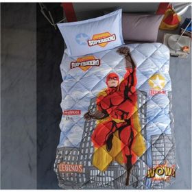 Clasy Superhero Tek Kişilik Uyku Seti