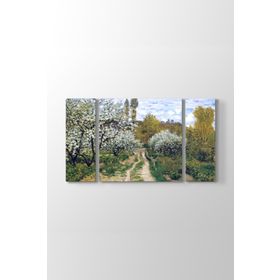 Claude Monet - Elma Ağaçları Tablosu