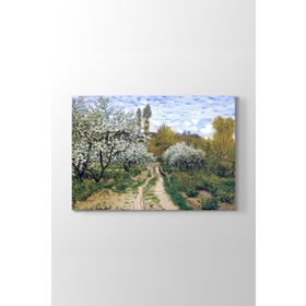 Claude Monet - Elma Ağaçları Tablosu