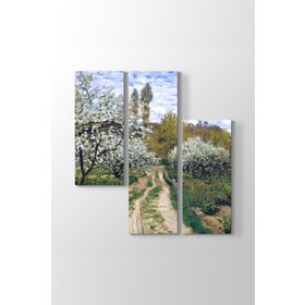Claude Monet - Elma Ağaçları Tablosu