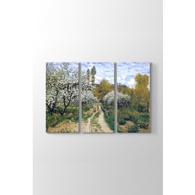 Claude Monet - Elma Ağaçları Tablosu