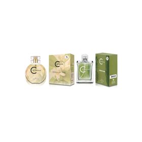 Cle D'Amour Symbol Of Love Vegan EDP 100 ml Kadın Parfüm + Strong Man 100 ml Erkek Parfüm Seti