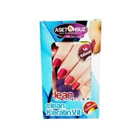 Clean Keratin Vit 8'li Asetonsuz Oje Temizleyici Mendil