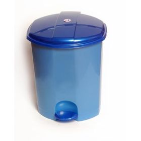 Clean Pedallı 18 lt Mavi Çöp Kovası