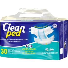 Cleanped XLarge 30 Adet Yetişkin Hasta Bezi