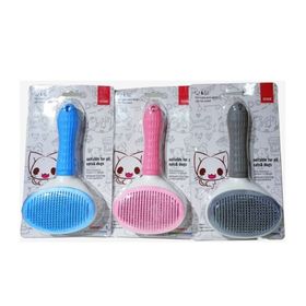 Cleanpet's Gri Kedi Köpek Basmalı Tarak