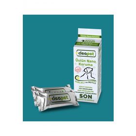 Cleapet Kedi Evcil Hayvan Temizleme İçin Antibakteriyel Nano Havlu