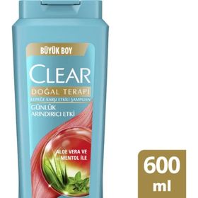 Clear 600 ml Aloe Vera ve Menthol Günlük Arındırıcı Şampuan