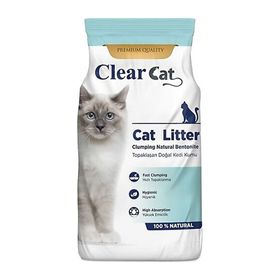 Clear Cat 10 kg x 2 Adet Kokusuz Natural Kedi Kumu