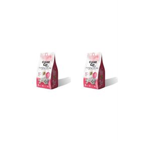 Clear Cat 2x10 lt İnce Pudralı Topaklanan Bentonit Kedi Kumu