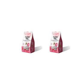 Clear Cat 2x10 lt İnce Pudralı Topaklanan Bentonit Kedi Kumu
