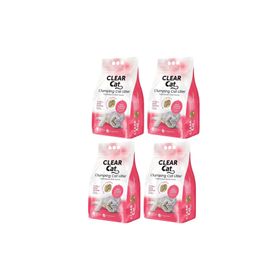 Clear Cat 4x10 L İnce Pudralı Topaklanan Bentonit Kedi Kumu