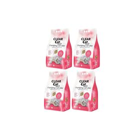 Clear Cat 4x10 L İnce Pudralı Topaklanan Bentonit Kedi Kumu