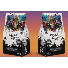 Clear Cat Blanco Aktif Karbon Bentonit 2x10 L Kedi Kumu