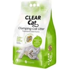 Clear Cat Marsilya Sabunu Kokulu 5 kg Kedi Kumu