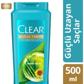 Clear Doğal Terapi Güçlü Uzayan Saçlar 500 ml Chia Şampuanı