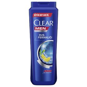 Clear Duş Ferahlığı 600 ml Erkek Şampuanı