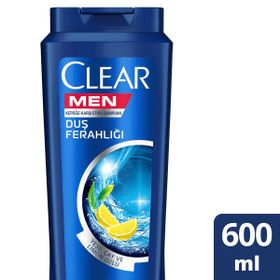 Clear Duş Ferahlığı 600 ml Erkek Şampuanı